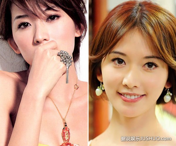 林志玲表情卖萌 嘟嘴吐舌显俏皮