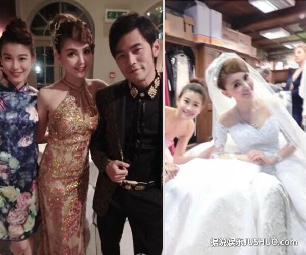 伴娘再曝周董太太昆凌梦幻婚纱照 伴娘再曝周董太太昆凌梦幻婚纱照