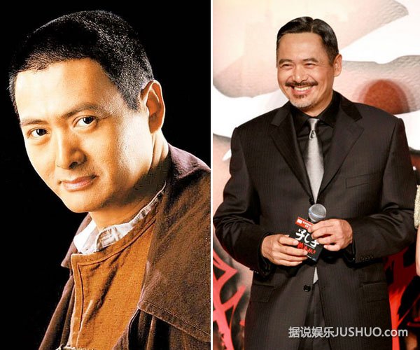 周润发携妻子参加庆功宴 夫妻恩爱举杯共饮