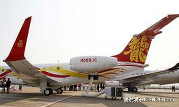 揭秘成龙价值2亿私人飞机