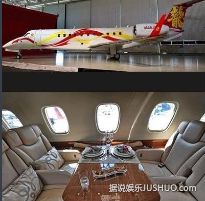 揭秘成龙价值2亿私人飞机