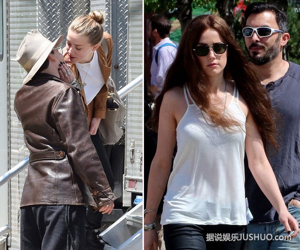 艳照门再添新 约翰尼德普未婚妻上榜