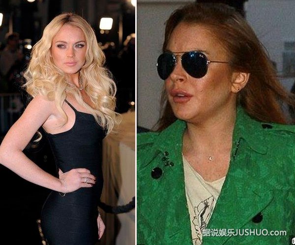 林赛·罗韩香肠嘴抢镜 疑似重整容 林赛·罗韩香肠嘴抢镜 疑似重整容