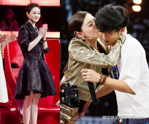 《超级先生》李小冉再选好男人 献吻超级奶爸