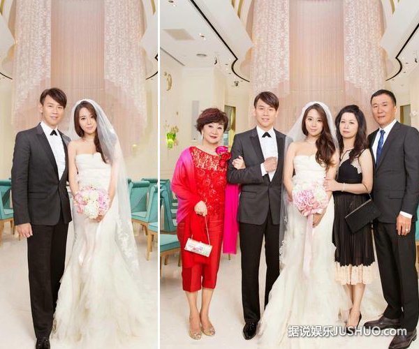 陶喆婚礼现场拍全家福 群星道贺