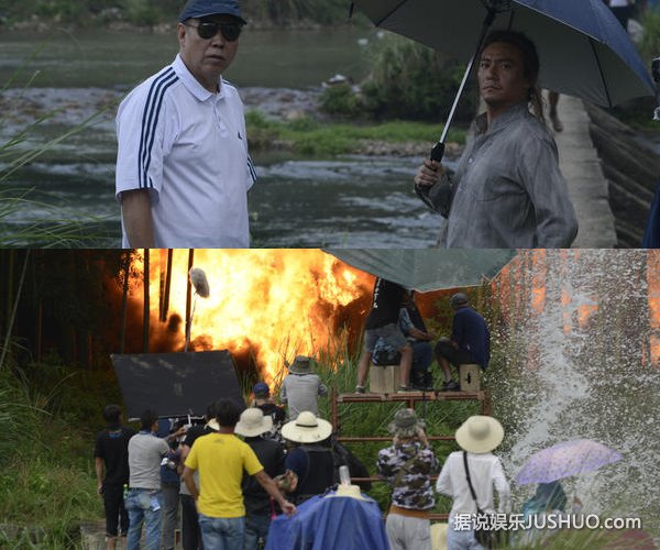 《道士下山》爆破 郭富城杀青获导演墨宝