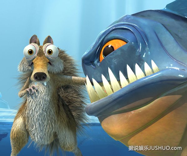 《冰川时代2》家庭观影日 松鼠奎特亲临现场