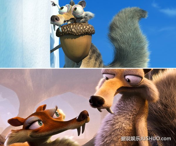 《冰川时代2》家庭观影日 松鼠奎特亲临现场