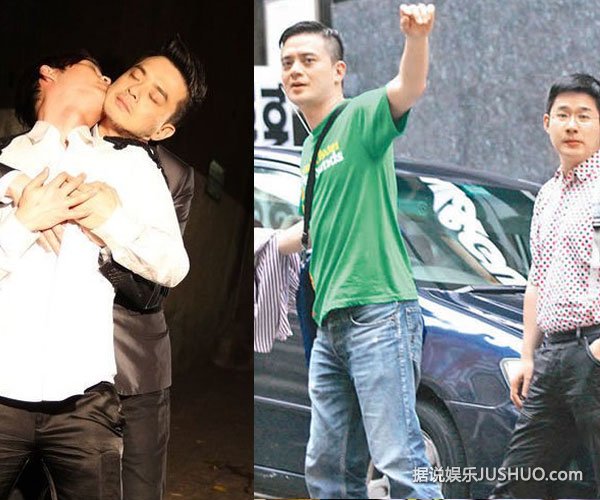 黄耀明出柜与同性密友亲密出街 黄耀明出柜与同性密友亲密出街