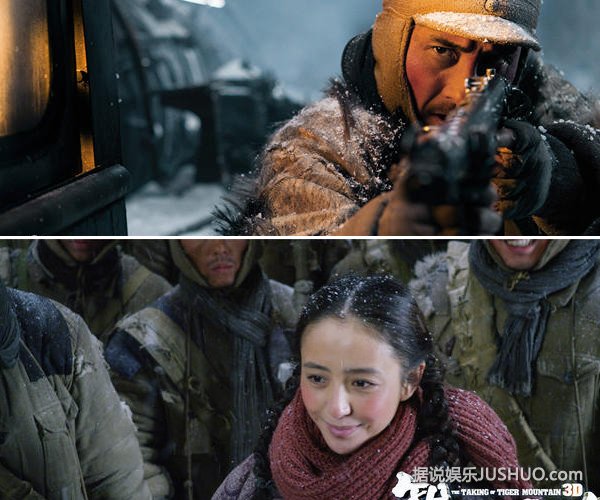 《智取威虎山》获赞 女神佟丽娅最美小白鸽 《智取威虎山》获赞 女神佟丽娅最美小白鸽