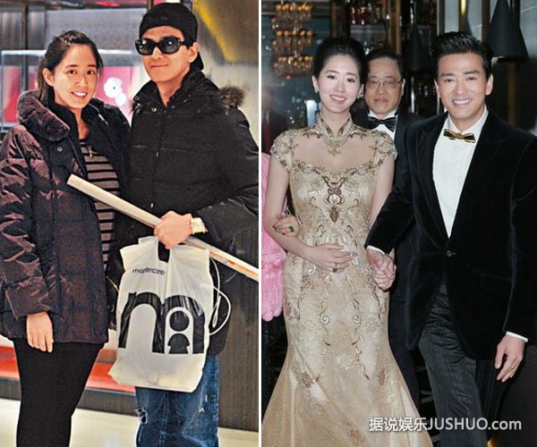 陈晓东与娇妻紧牵手着盛装搭地铁