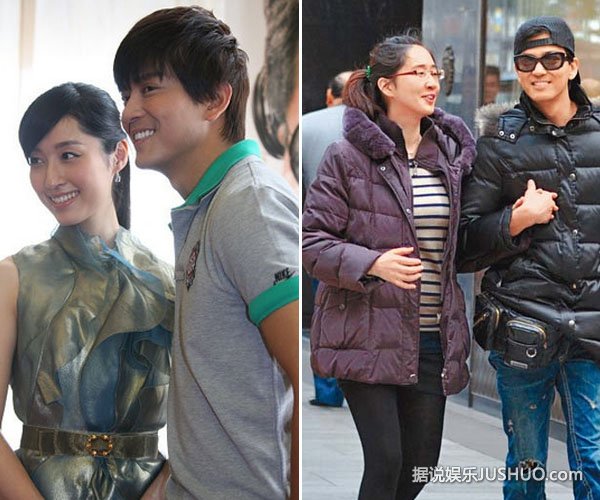 陈晓东与娇妻紧牵手着盛装搭地铁