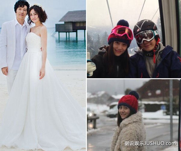 刘云为老公郑钧庆生晒两人亲密照