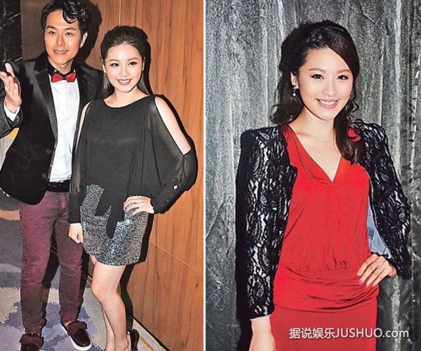 港女星何傲芝与男子车内激吻被拍