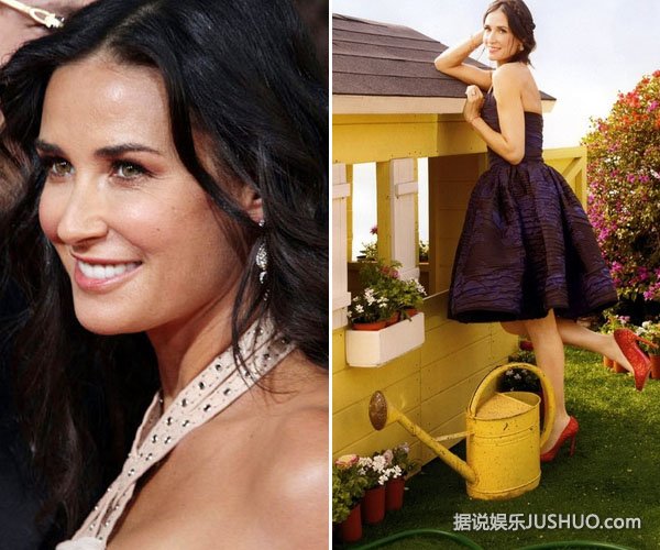 黛米·摩尔爱小鲜肉 与小24岁男友感情稳定 黛米·摩尔爱小鲜肉 与小24岁男友感情稳定