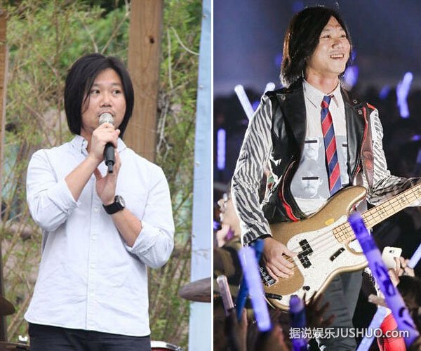 玛莎携新婚妻子谢苇怡同看演唱会