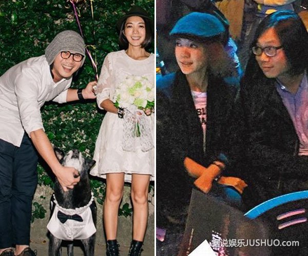 玛莎携新婚妻子谢苇怡同看演唱会