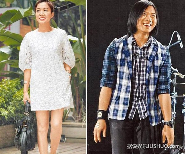 玛莎携新婚妻子谢苇怡同看演唱会