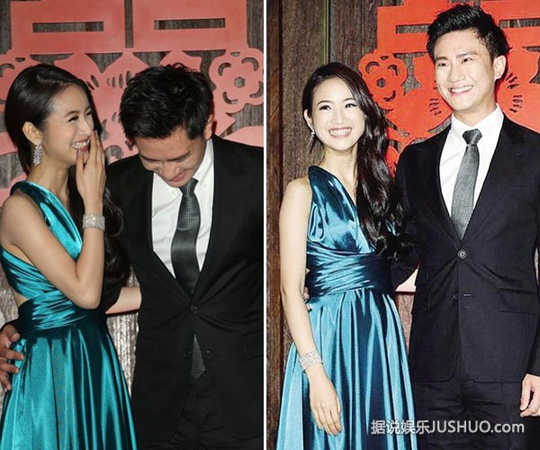 林依晨婚宴低头不语显娇羞 林于超低调接亲