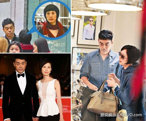 刘青云与老婆恩爱逛街 其领衔的圈中好丈夫