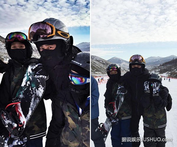 吴秀波晒与俩儿子合影 在当演员前就已结婚