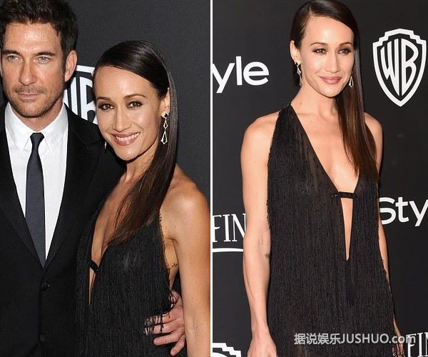 李美琪与未婚夫锻炼身体 做俯卧撑尽显甜蜜