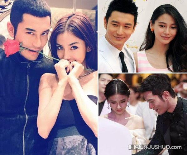 杨颖手戴钻戒疑与黄晓明好事将近