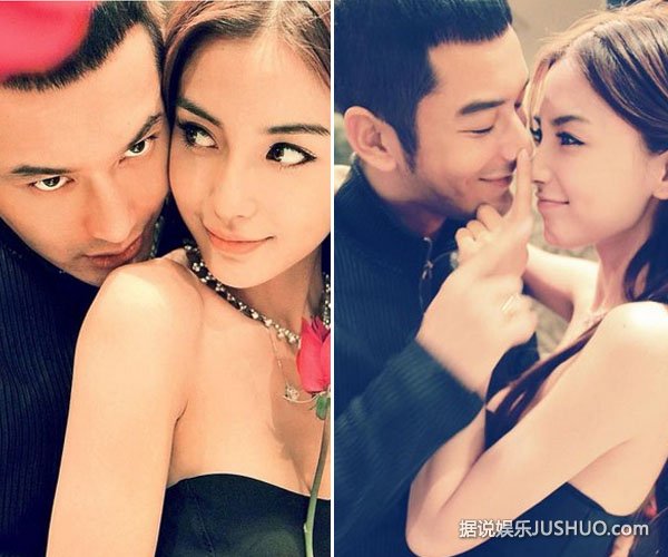 杨颖手戴钻戒疑与黄晓明好事将近