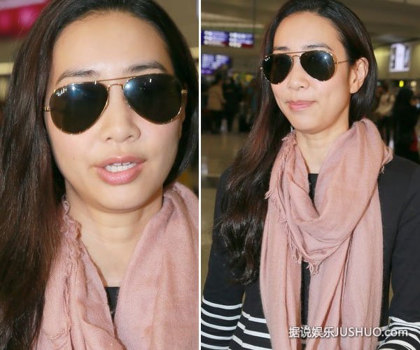 吴雨霏与老公洪立熙甜蜜返港 否认奉子成婚