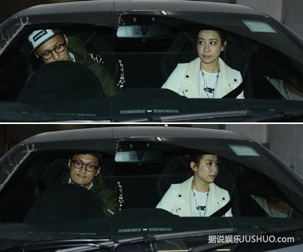 吴雨霏与老公洪立熙甜蜜返港 否认奉子成婚