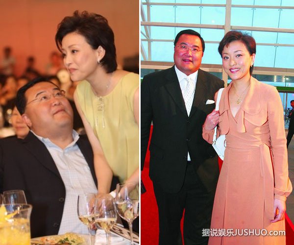 杨澜生活甜蜜获老公吴征当众亲吻