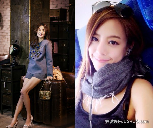 江语晨未婚夫晒两人亲密合影 力证感情稳定