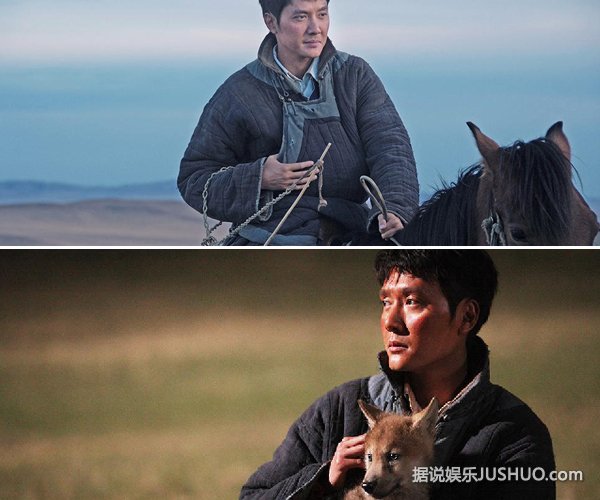 冯绍峰为拍《狼图腾》苦练骑马术