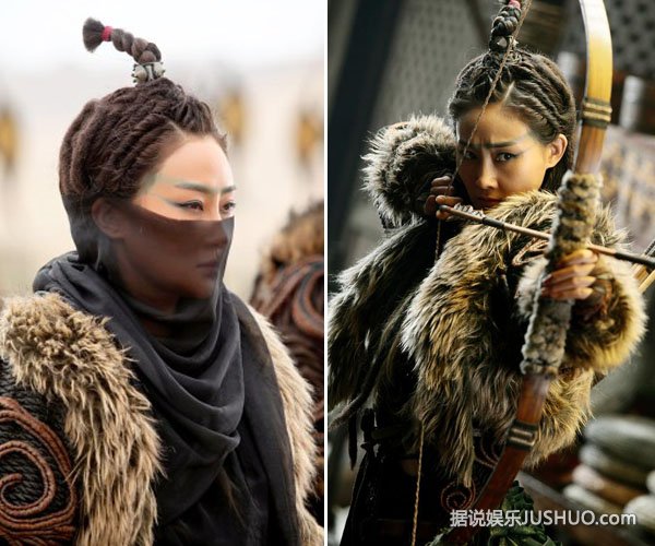 林鹏《天将雄师》异域浓妆难认出
