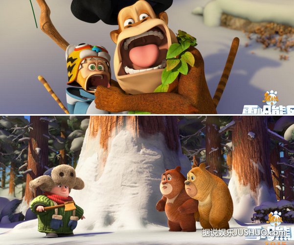 《熊出没之雪岭熊风》无污染萌熊全新升级