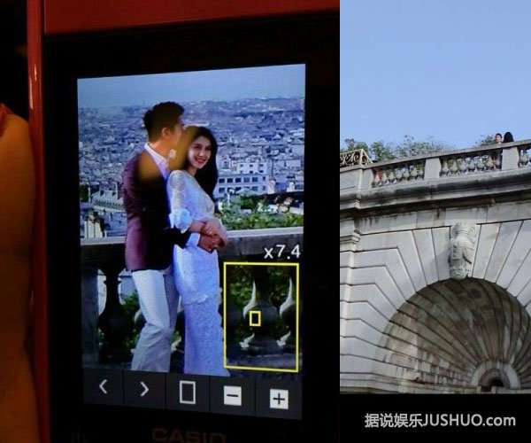 网友偶遇高圆圆赵又廷巴黎拍婚纱照 网友偶遇高圆圆赵又廷巴黎拍婚纱照