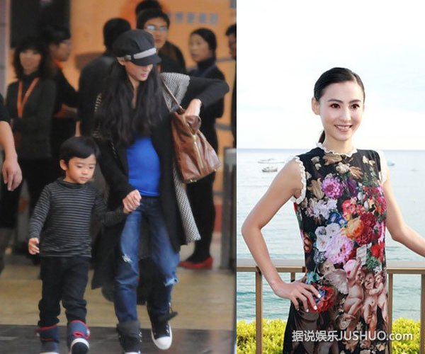 张柏芝谢霆锋韩国合体 为子庆生疑似复合 张柏芝谢霆锋韩国合体 为子庆生疑似复合