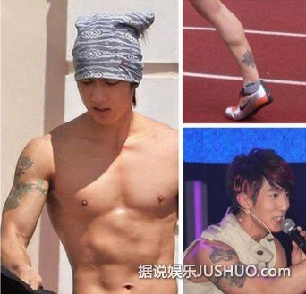 揭秘十大明星纹身背后不为人知的秘密