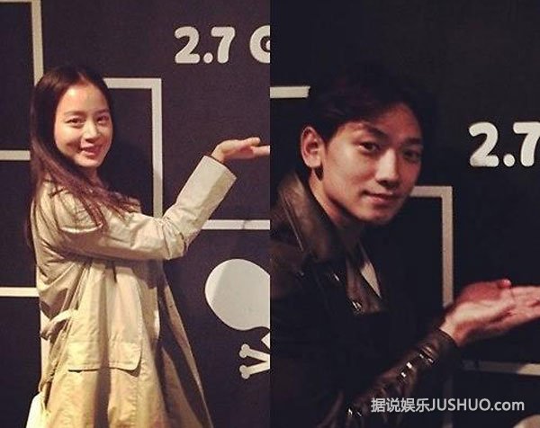 金泰希Rain甜蜜近照公开 俊男美女抢眼粉丝疯狂