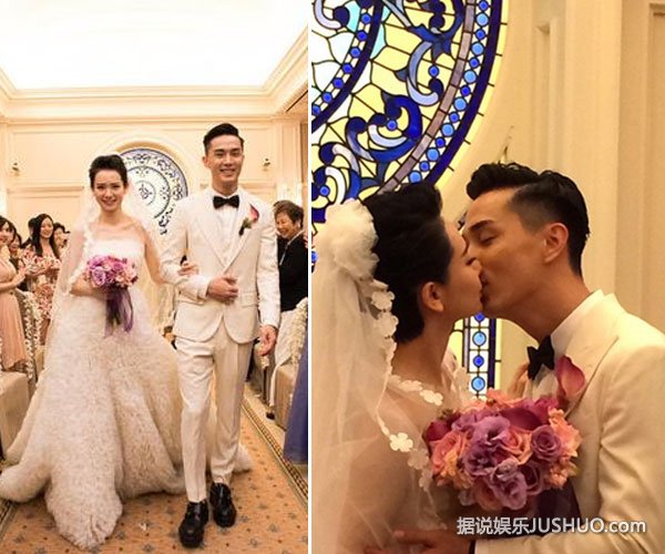 戚薇和李承铉韩服婚照首曝光 戚薇和李承铉韩服婚照首曝光