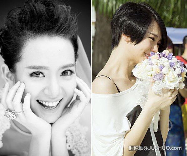 戚薇和李承铉韩服婚照首曝光 戚薇和李承铉韩服婚照首曝光