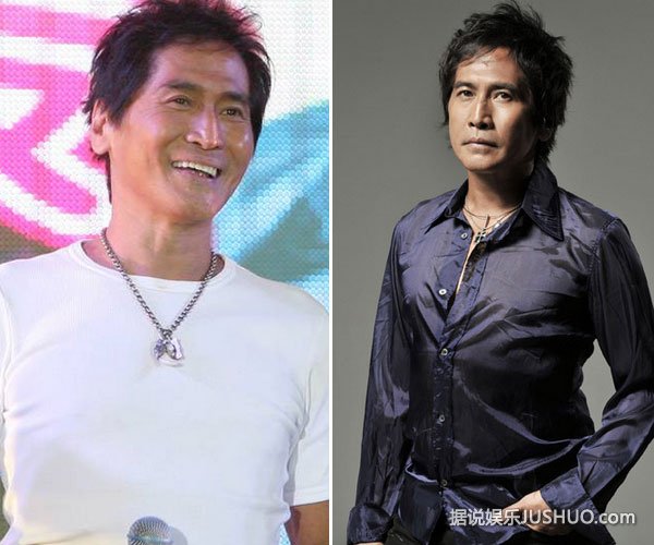 齐秦儿女的温馨萌照