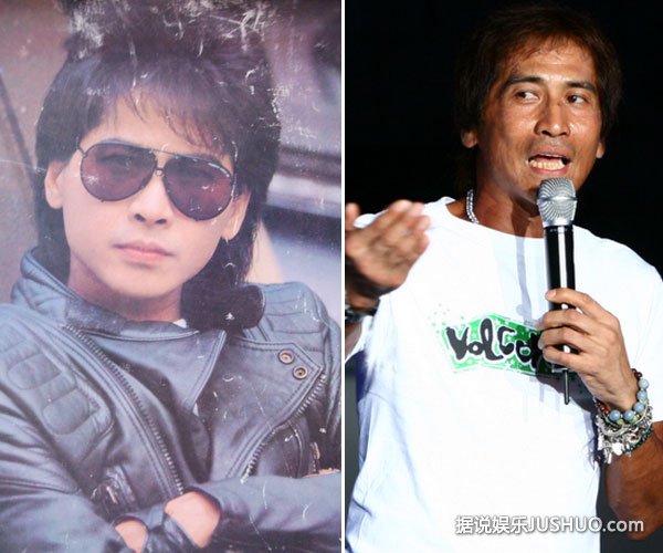 齐秦儿女的温馨萌照