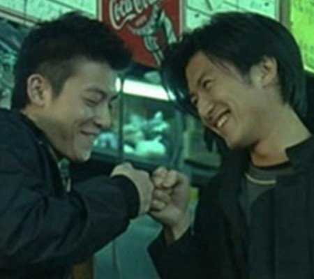 谢霆锋中学同学陈冠希出道掀夺嫂风暴 两人关系陷入僵局