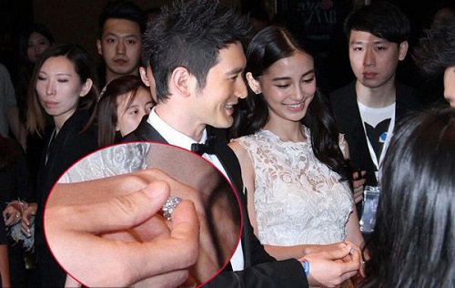 杨颖结婚戒指由老公黄晓明亲自设计 两人婚礼堪称娱乐圈盛事