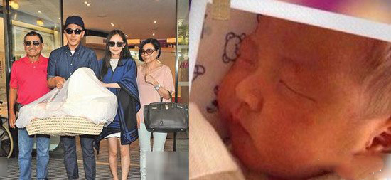 杨幂女儿小糯米首曝光 4岁刘恺威杨幂女儿照片软萌可爱