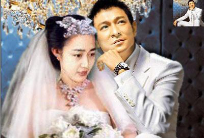 刘德华朱丽倩婚纱照 两人感情经历大曝光