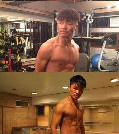 王宝强肌肉媲美健身教练 网友：这是个看脸的时代