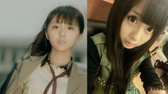 snh48组合汤敏整容前后对比惊人