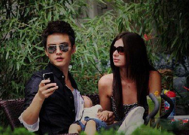 马天宇老婆照片曝光 与美籍女友结婚生混血女